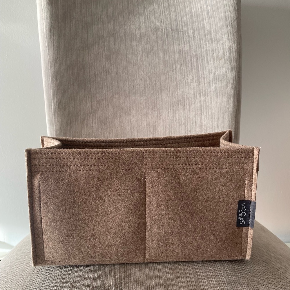 Samorga Herbag Hermes 31 thick felt handbag insert excellent